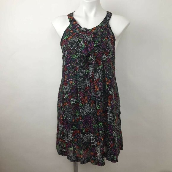 Lapis Dresses & Skirts - Lapis A Line Dress Floral Grecian Neck Sleeveless